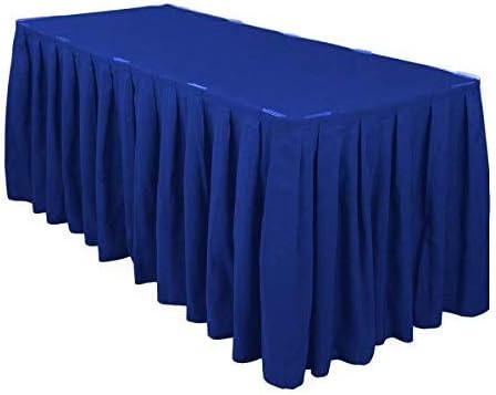 NAVADEAL Table Skirting Clips Tablecloth Clips for Table 1" - 1 1/4" with Hook and Loop | Pack of 50 | Great for Wedding Home Meeting Party Picnic Patio Banquet Indoor Outdoor Events