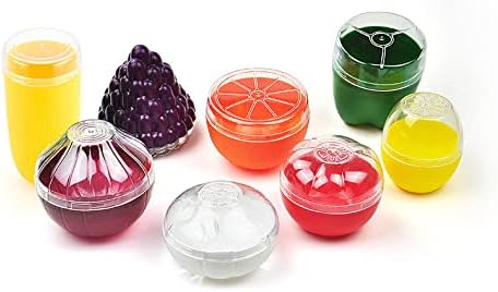 Orange Storage Containers, Reusable Grapefruit Keeper for Refrigerator, Individual Orange Saver Holder Organizer for Fridge to Keep Orange Fresh