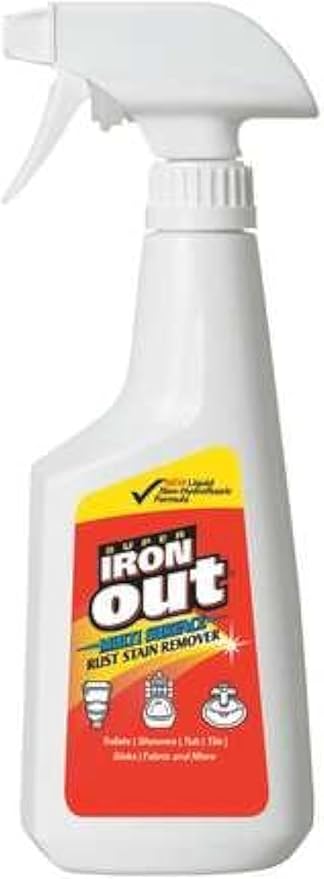 Iron Out Rust Remover, 16 oz, Trigger Spray, Clear