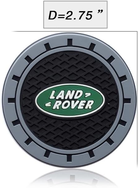 Cup Holder Insert Coaster Fit Land Rover Discovery Range Rover Sport Defender Land Cruiser LR2 3 4,Anti Slip Car Cup Coaster Interior Accessories