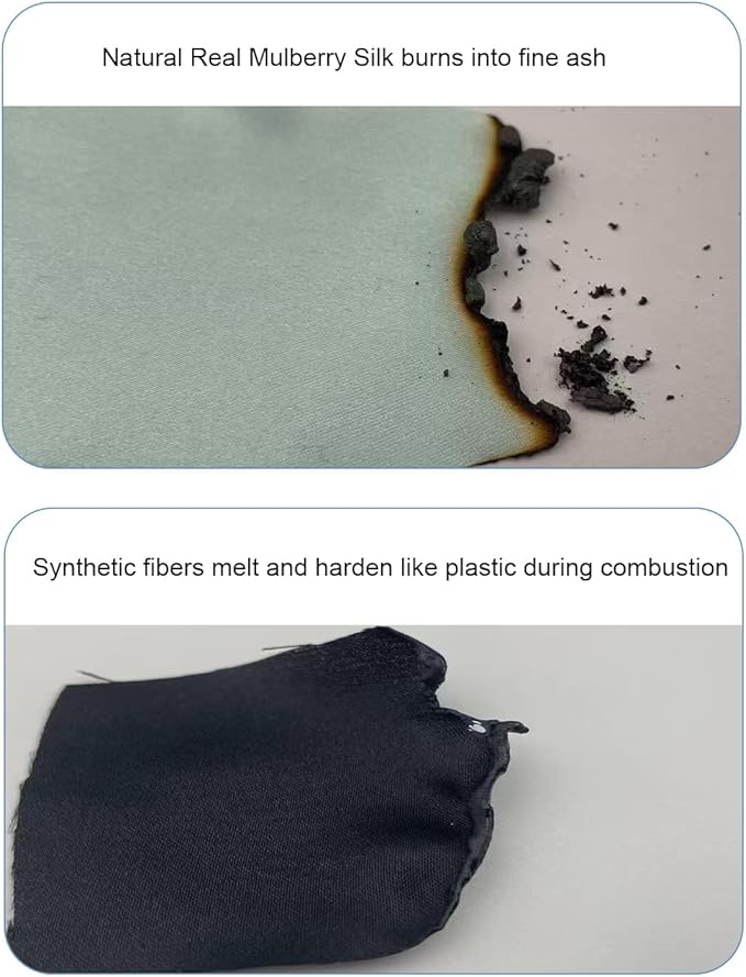 Sleep Mask 22 Momme Mulberry Silk, Luxury Thickening Eye Pillow for Optimal Eye Comfort (Blue)