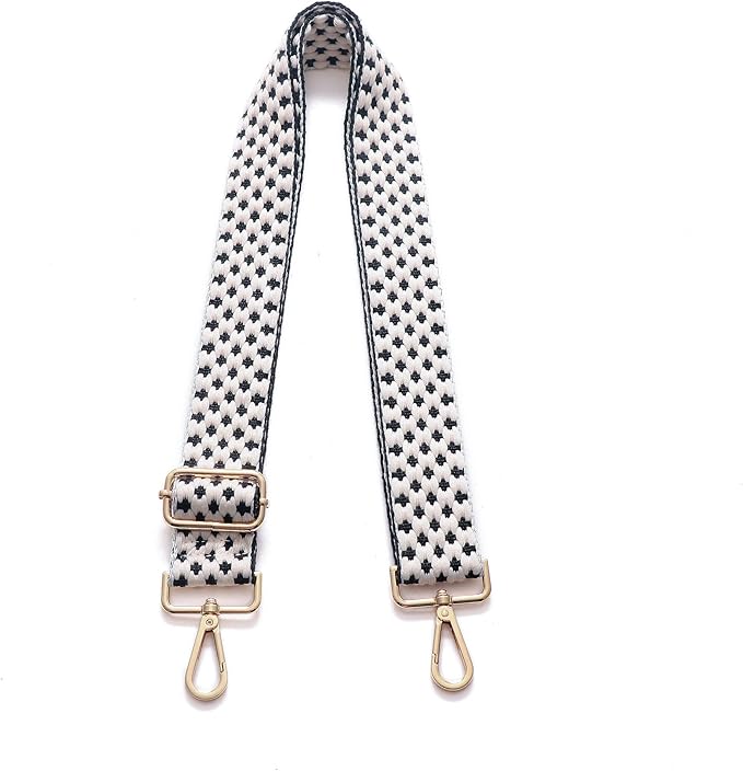 S-Jacorry Purse Strap Replacement Crossbody Wide Shoulder Strap Adjustable Canvas Straps Handbag Strap Replacement Belts
