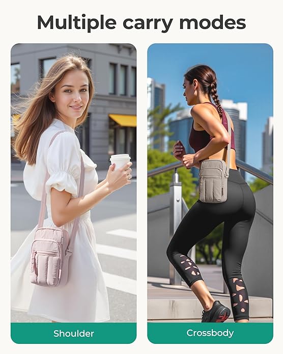 BAGSMART Small Crossbody Bags for Women, Mini Cell Phone Crossbody Purses Travel Wallet with RFID Blocking Card Slots