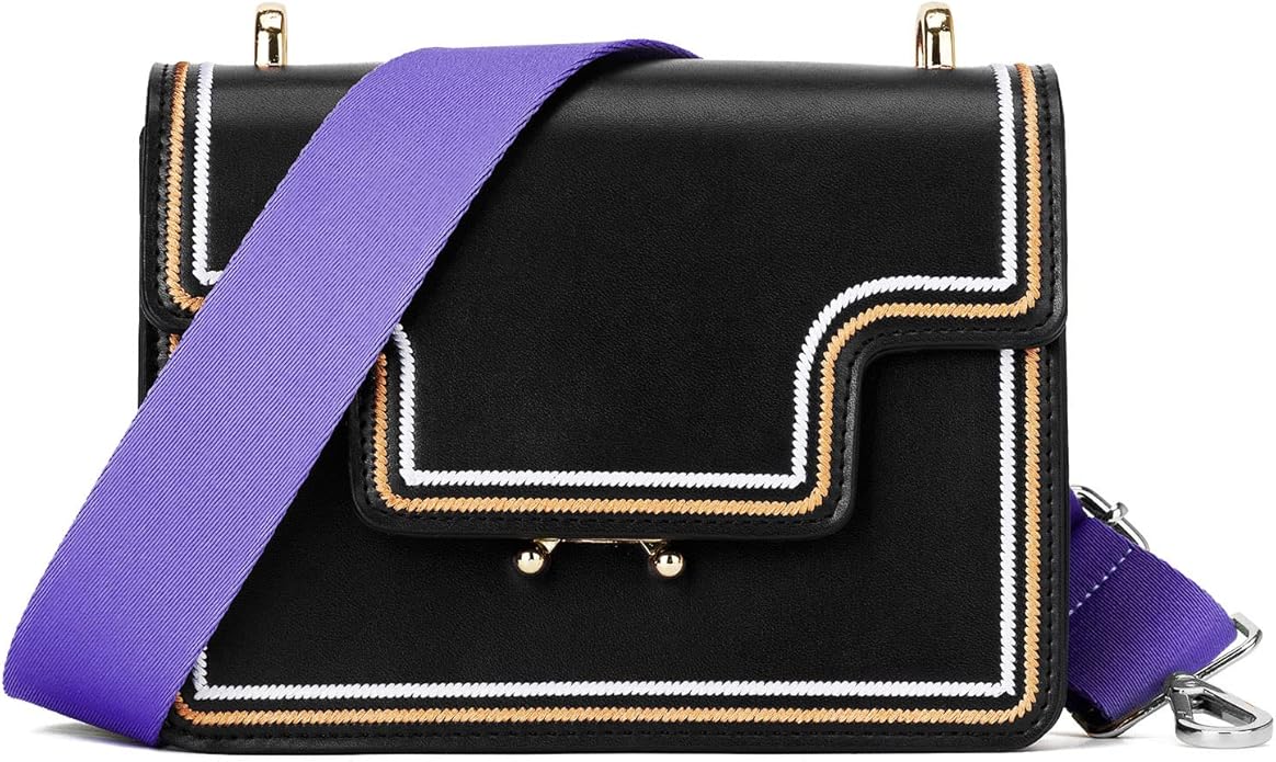 ZOOEASS Wide Shoulder Strap (Solid),Adjustable Replacement Belt Crossbody Canvas Bag Handbag