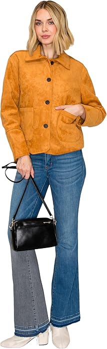FashionPuzzle Triple Zip Small Crossbody Bag