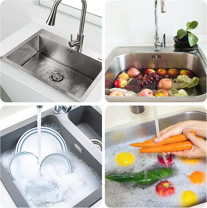 RQYEKDO Kitchen Sink Stopper, Stainless Steel 3-1/2 inch Universal Sink Plug Cover for Garbage Disposal Flange Drain,Fit for InSinkErator, Moen,Waste Maid, and More