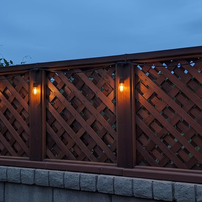 Frienda 12 Pcs Adjustable Outdoor Light String Metal Hooks for 6-11 Inch Concrete Wall Cinder Block Fences Hangers Outdoor Light String Hooks No Drill for Concrete Wall Cinder Block and Fence(Black)