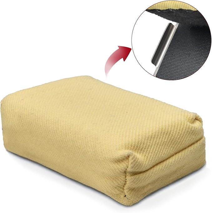Grill Brush Bristle Free Steam Cleaning Tool, Heat-Resistant Aramid Fiber Cleaner with Replaceable Twill Pads & Steam, BBQ Accessories Cleaner - Gifts for Men/Dad