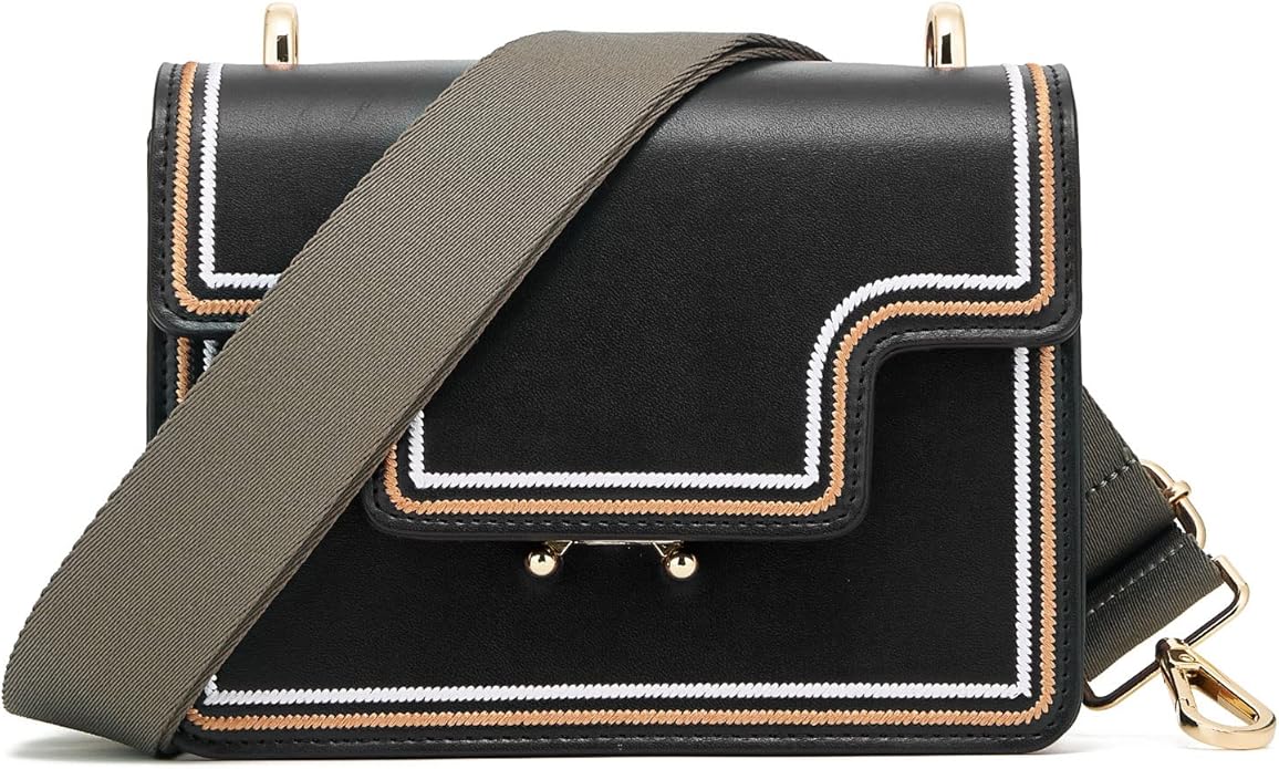 ZOOEASS Wide Shoulder Strap (Solid),Adjustable Replacement Belt Crossbody Canvas Bag Handbag