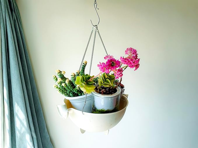 lightstar 6PCS 12Inch Hanging Chain with Hooks for Bird Feeders Lanterns Planters Wind Chimes Billboards Chalkboards Indoor Outdoor Decorative Ornaments Garden Plant Hangers for Flower Basket