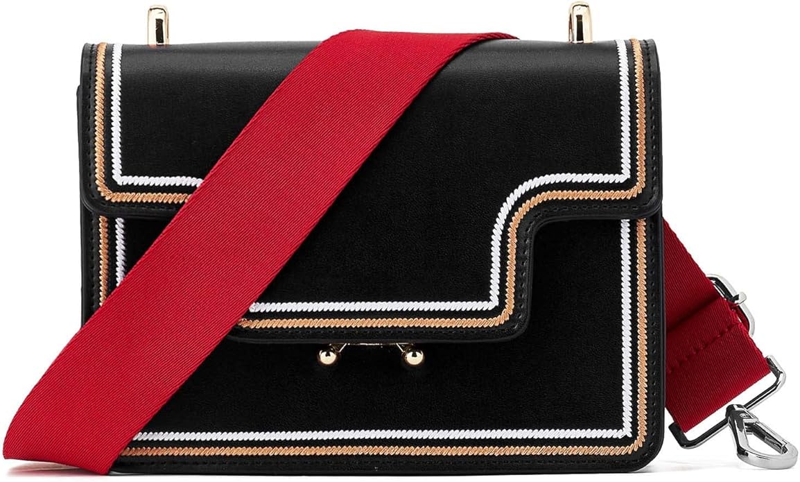 ZOOEASS Wide Shoulder Strap (Solid), Adjustable Replacement Belt Crossbody Canvas Bag Handbag