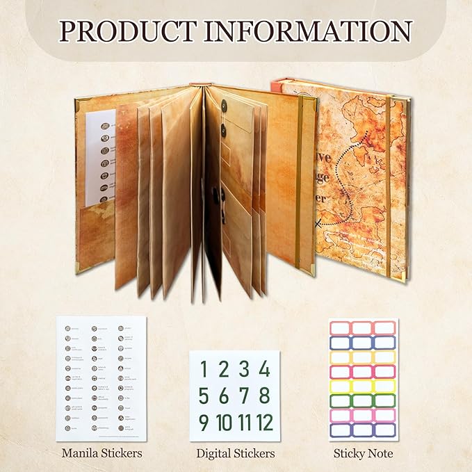 Document Organizer | Expanding File Folder for Important Papers, Passports, Birth Certificates | in Case If I Die File Folder | Ideal for Home Organization & Graduation Gift(Maple Leaf)