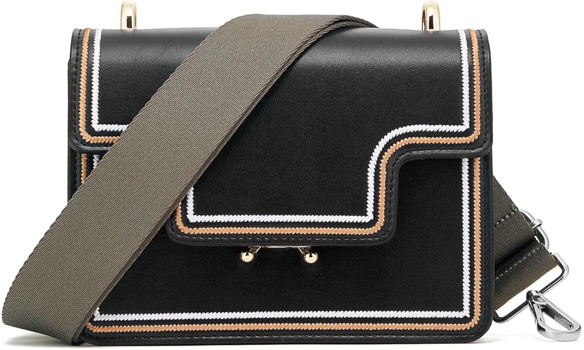 ZOOEASS Wide Shoulder Strap (Solid),Adjustable Replacement Belt Crossbody Canvas Bag Handbag