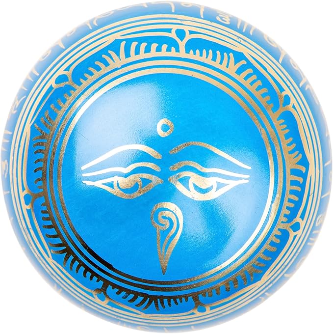 Tibetan Singing Bowl Set Brass - Master Healing Grade - Authentic Handcrafted Sound Bowl by Himalayan Bazaar