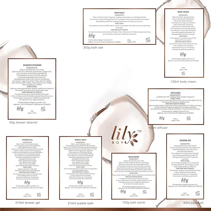 Bath and Body Gift Basket Set for Women - Coconut Vanilla Christmas Gifts for Women, Spa Gift Basket 17-Piece Bath Gift Set Self Care Gifts for Mothers Day, Fathers Day, Birthday Gifts for Her & Him