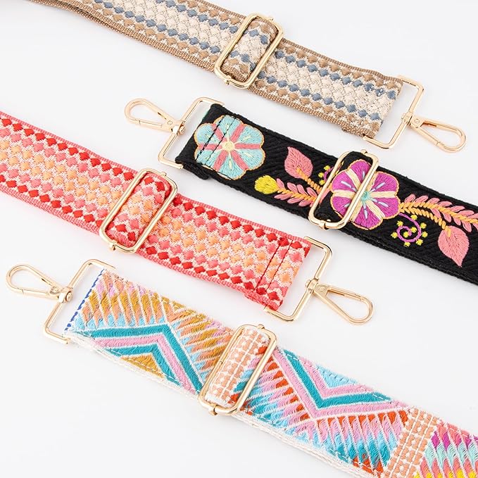 Purse Straps Replacement Crossbody Wide Bag Strap for Purses Adjustable shoulder Straps for Women bags