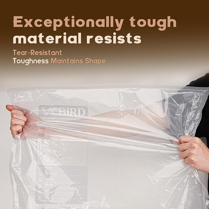 Vacuum Bags for Travel with Rechargeable Air Pump, Carry-on Size Compression Packing Bags for Luggage and Suitcase, Space Saver for Clothes and Clothing, 15 Large Size
