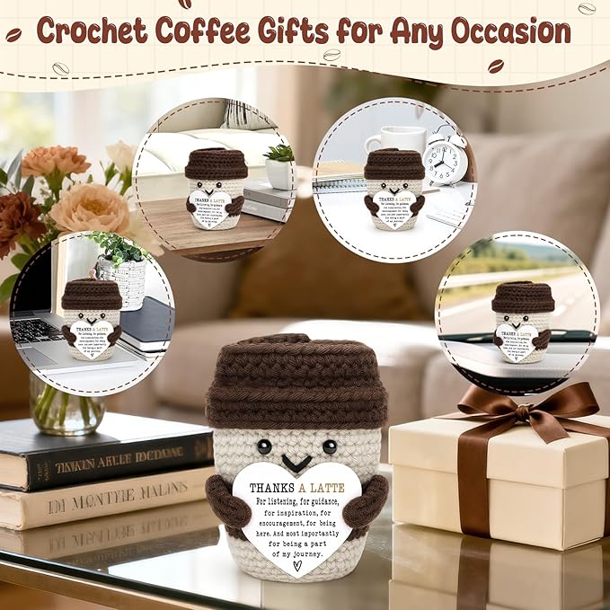Agantree art Thank You Gifts Coworker Teacher Boss Best Friend Birthday Farewell Retirement for Coffee Lover Women Men Graduation Gifts for Teacher Mentor Tutor Coach Nurse Doctor Appreciation