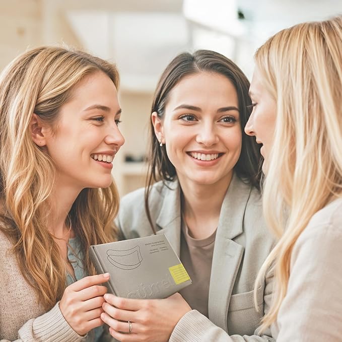 SHUHU Stainless Steel Gua Sha Facial Tool for Face & Body – Jawline Sculptor & Puffiness Relief – Face Massage Tool for Lymphatic Drainage, Tension & Muscle Relief, with Travel Pouch