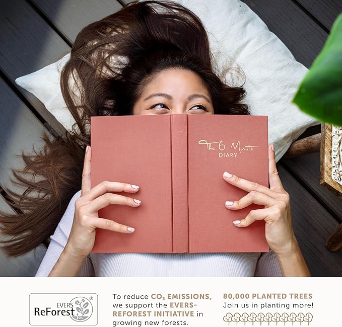 6-Minute Diary – 3-Million-Copy Gratitude Journal for Women with Prompts – Guided Self Care Journal Based on Positive Psychology – Daily Manifestation Journal for Self-Love & Mindfulness – Skyblue