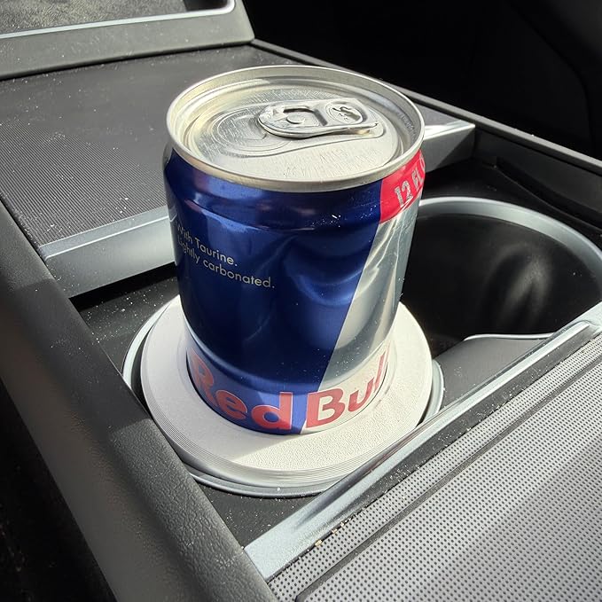 Slim Can Cup Holder Adapter (3D Printed in The USA) (White)