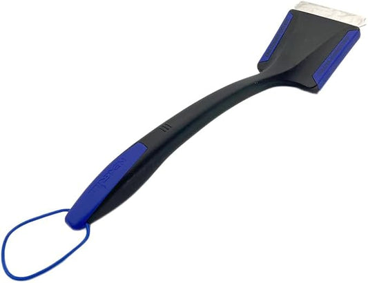 Nexgrill 19" Grill Brush with Scraper – Nylon Bristles for BBQ Cleaning – Heavy-Duty Grill Accessory for Outdoor Cooking, Camping, Tailgating - 530-0040A