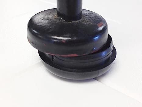 1-1/2" Deluxe Wrought Iron Chair Glide, Black, Pack of 32