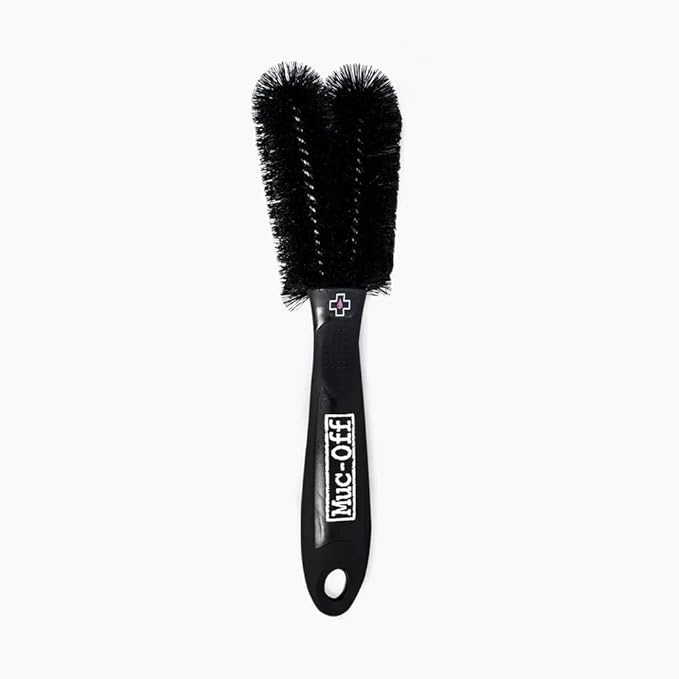 Muc-Off 206 5 Piece Premium Brush Kit - Includes 5 Bike Cleaning Brushes With Durable Nylon Bristles And Ergonomic Rubberised Handles To Minimise Impact