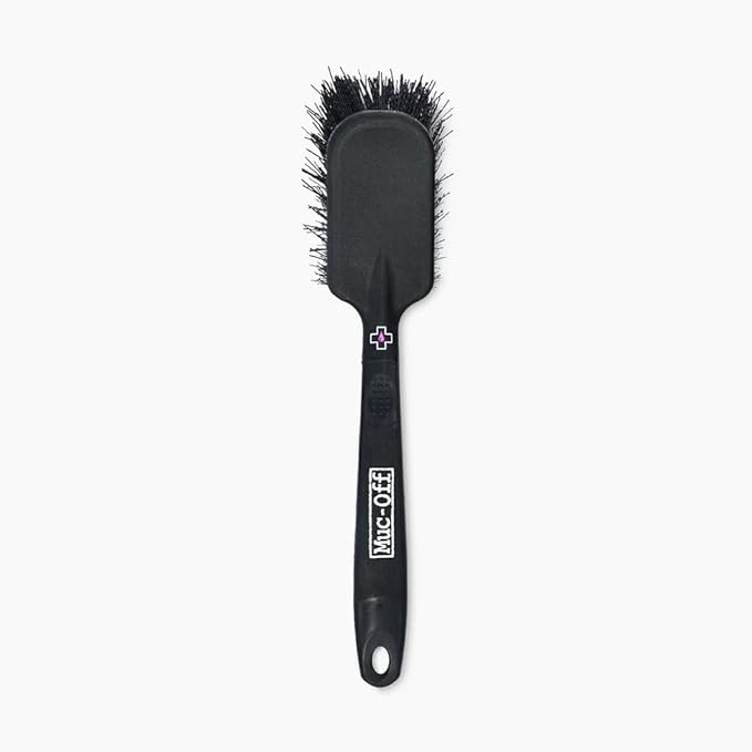 Muc-Off 206 5 Piece Premium Brush Kit - Includes 5 Bike Cleaning Brushes With Durable Nylon Bristles And Ergonomic Rubberised Handles To Minimise Impact