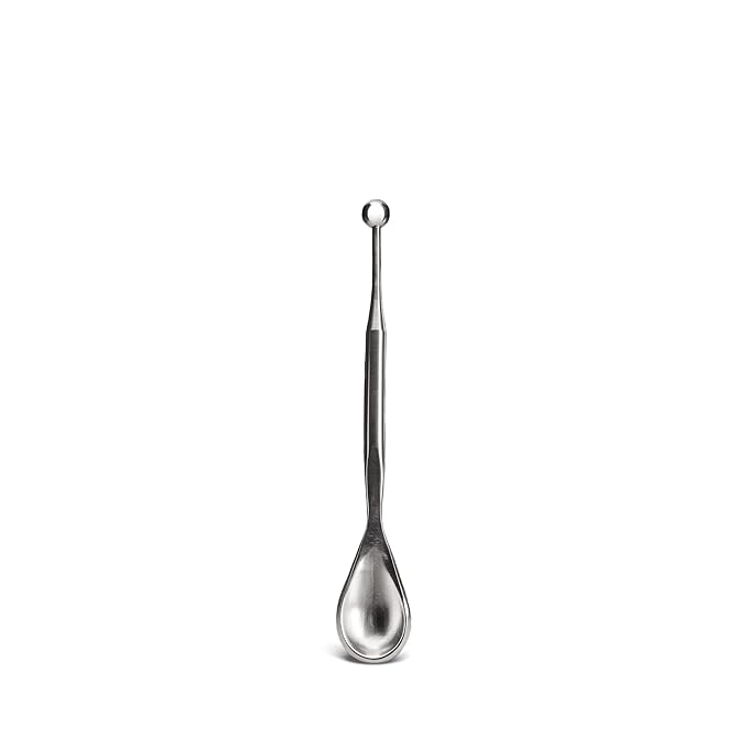 WILDLING Reflexology Spoon | Multi-Purpose Reflexology Facial Tool | Functional Skincare Scoop + Reflexology Tip to Firm Skin, Release Tension + Balance Energy Flow I 100% Stainless Steel