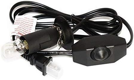 Spantik Himalayan Salt Lamp Bowl with Natural Crystal Chunks, Dimmer Cord and Classic Wood Base Premium Quality Authentic from Pakistan