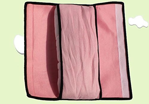 2 pcs Auto Pillow Car Safety Belt Protect, Shoulder Pad, Adjust Vehicle Seat Belt Cushion for Kids （Grey，Pink）