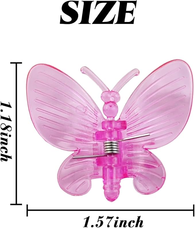 GXXMEI 70PCS Orchid Clips Butterfly Plant Clips Orchid Support Clips Vine Clips Plant Clips for Support Flower Orchid Vine