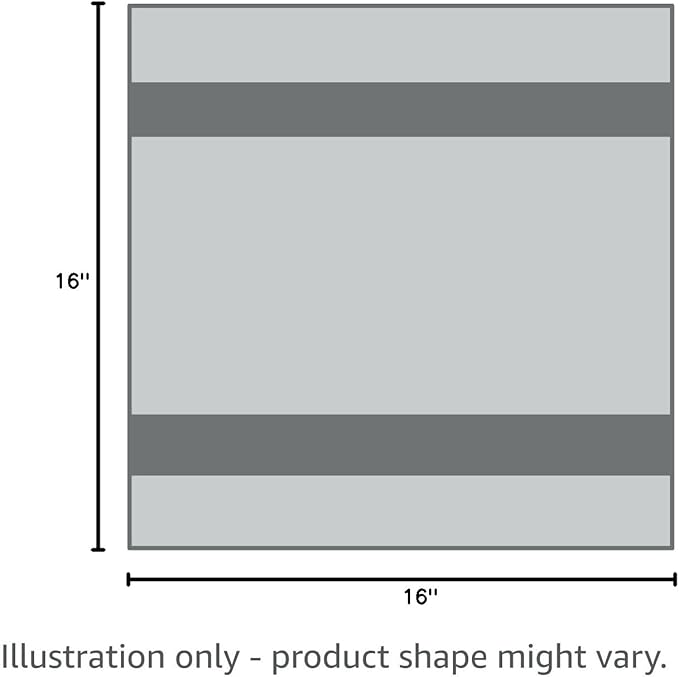 SOFTBATFY Ultrasoft, Large, Thick and Quick Drying Car Microfiber Cleaning Towel 800GSM Polishing Waxing Auto Detailing Towel Cloth (6pack,16 x 16inches) (Grey-Blue)