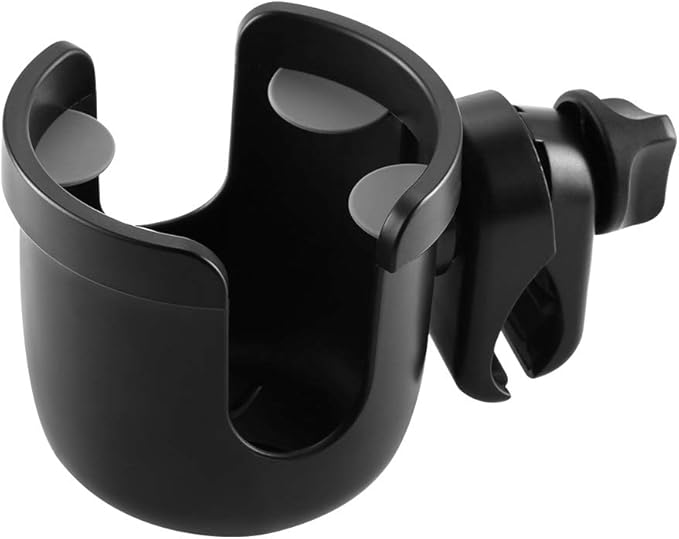 Accmor Stroller Cup Holder, Universal Cup Holder for Uppababy Nuna Doona Strollers, Bottle Drinks Holder for Wheelchair, Walker, Bike, Scooter
