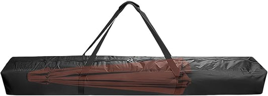 LUEXBOX 57 Inch Patio Umbrella Storage Bag for Outdoor, Nylon Beach Umbrella Folding Cover, Heavy Duty Zipper Travel Carrying Duffle Bag for Sports, Beach