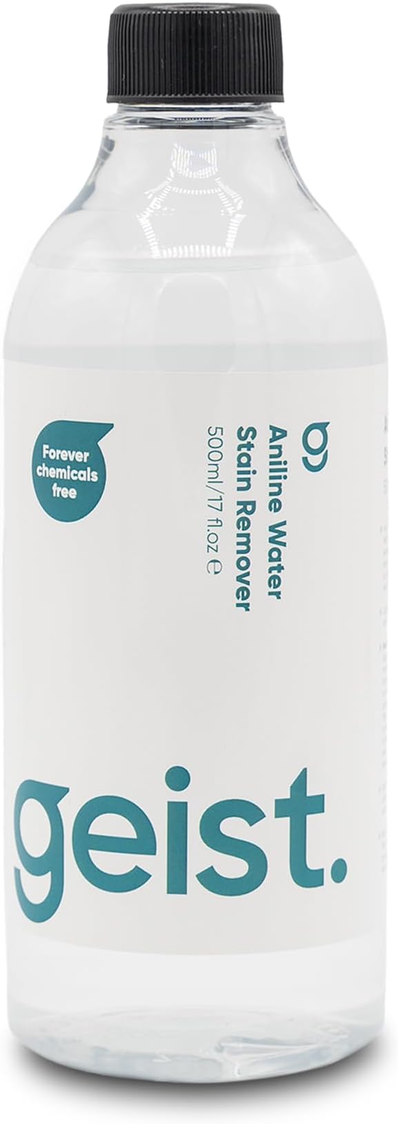 Geist. Aniline Water Stain Remover | Dissolves and disperses Water Stains Without rubbing | 500 ml / 17 fl.oz