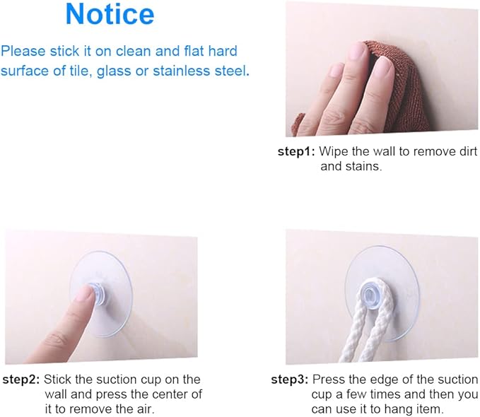 200 Pieces 2.2 inch Large Clear Suction Cups for Glass, Thick Without Hooks Without Holes, Professional Heavy Duty Sucker for Home Organization Window Decoration Bathroom Kitchen Bird Feeder