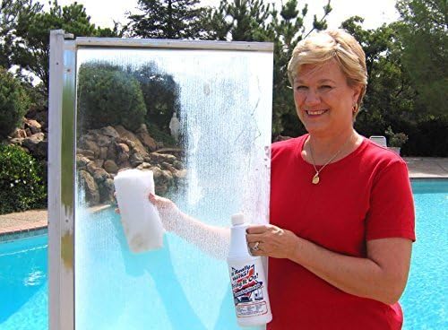 BRING IT ON! CLEANER Professional Hard Water Stain Remover & Glass Shield Sealant, Tiles, grout, Windows, Fiberglass, Chrome, Tubs, Toilets