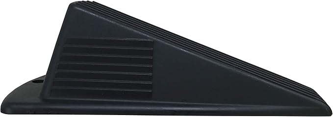 Shepherd Hardware 3762E Heavy Duty Jumbo Hard Plastic Door Wedge, Black
