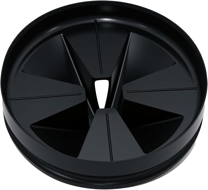 Garbage Disposal Splash Guard 3 3/8" for InSinkErator Evolution Series, Noise Reduction & Easy Install Nitrile Rubber Sink Baffle - Dishwasher Safe Drain Plug for Home Kitchens & Rentals