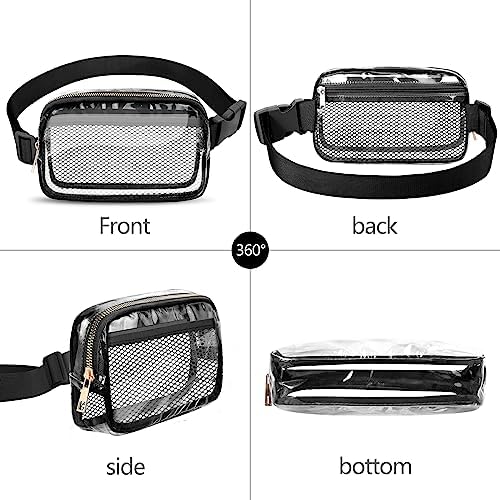 VOROLO Fanny Pack For Women And Men Crossbody Bag Belt Bag with Adjustable Strap Graduation Gifts Light Blue-1