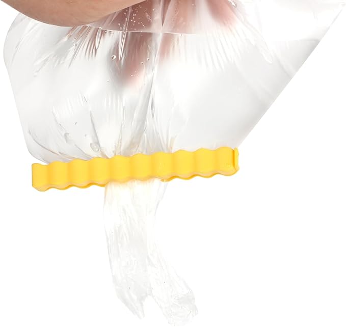 12PCS French Fry Food Bag Clips Set with Magnetic Chip Storage Box - Kitchen Snack Sealing Clips, Fun Fridge Accessories Gift