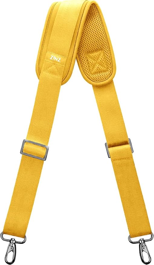 ZINZ Bag Shoulder Strap, Padded Adjustable Shoulder Strap Replacement