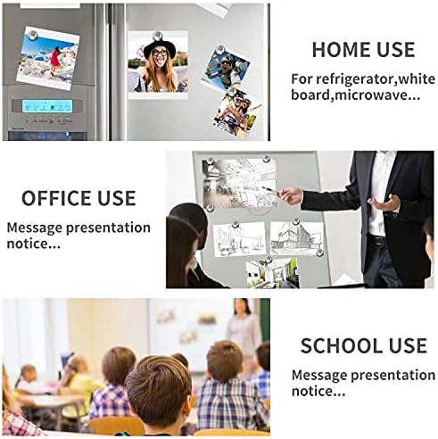 Fridge Magnets, Refrigerator Magnets, Strong Magnets for Whiteboard, Small Magnets Perfect for Classroom Office Kitchen Accessories Decorative Locker Magnetic 50PCS in a Box