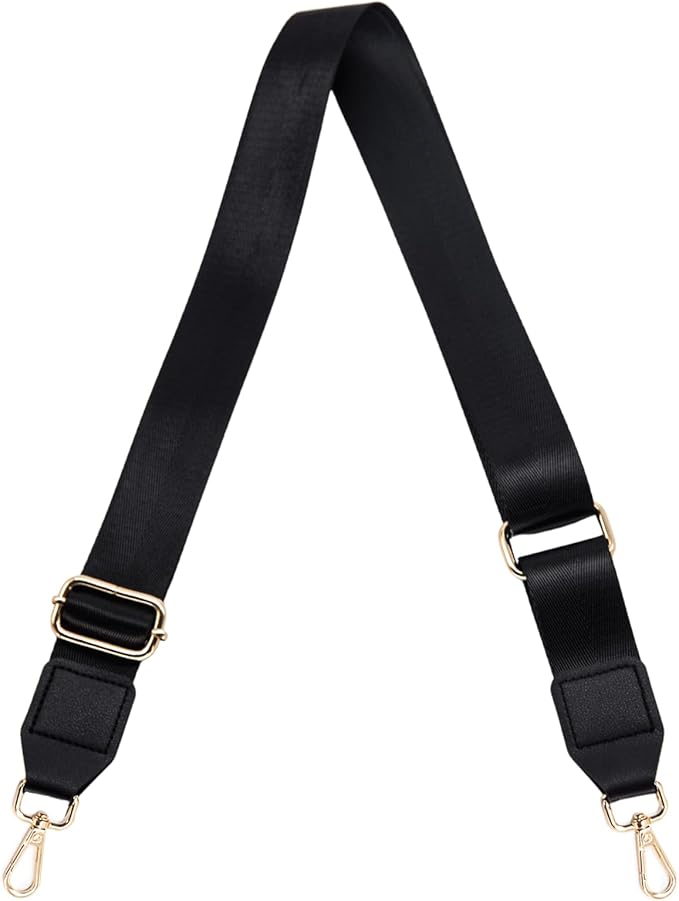S&loyoe Purse Straps Replacement Crossbody Bag Strap Adjustable Wide Guitar Straps for Handbags 1.5inch