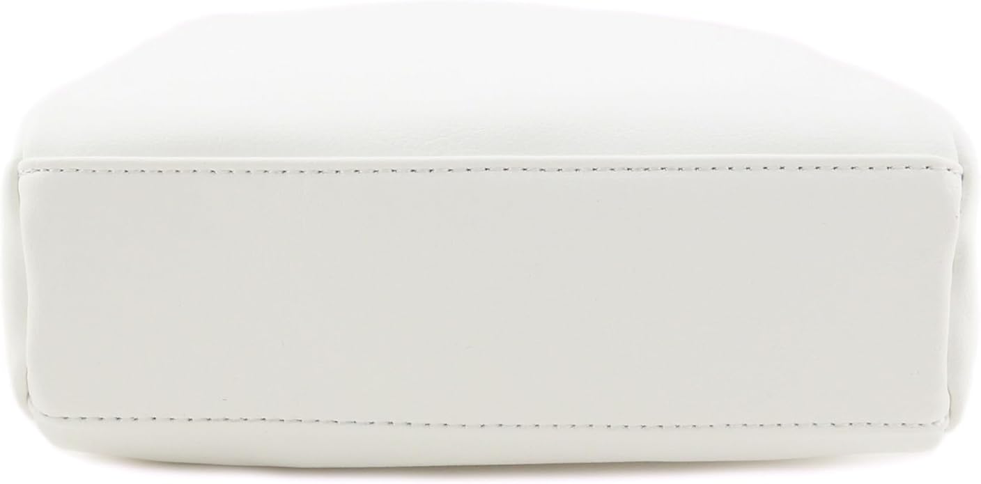 FashionPuzzle Triple Zip Small Crossbody Bag