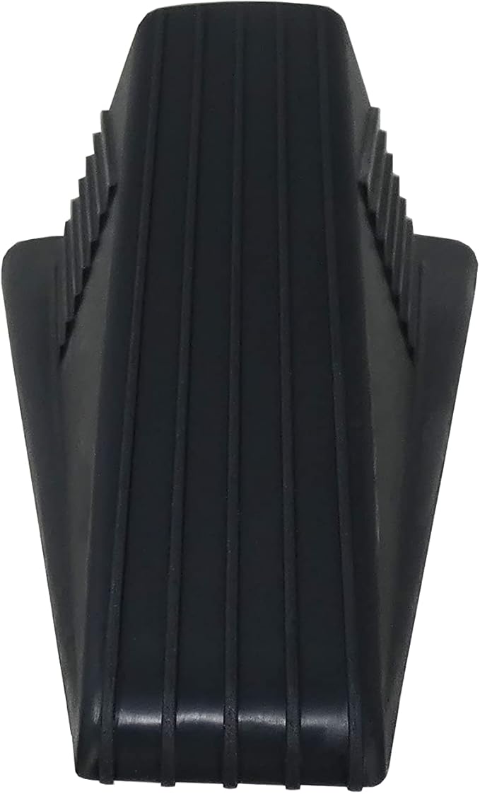 Shepherd Hardware 3762E Heavy Duty Jumbo Hard Plastic Door Wedge, Black