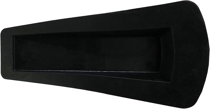 Shepherd Hardware 3762E Heavy Duty Jumbo Hard Plastic Door Wedge, Black