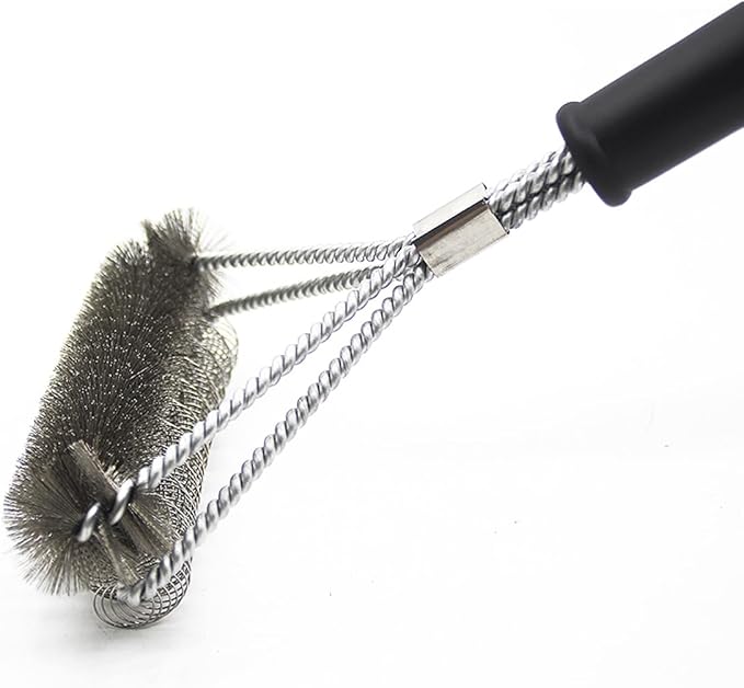 Grill Brush Grill Cleaning Kit, Grill Cleaner BBQ Grill Accessories Grill Rescue Brush Grill Brush Bristle Free, Grill Brush for Outdoor Grill BBQ Brush for Grill Cleaning (T2)